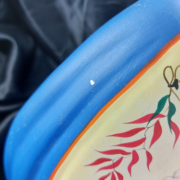 "Lupita" Najaco mexican handpainted folk art ceramic doll figure with vegetables - Picture 8 of 8